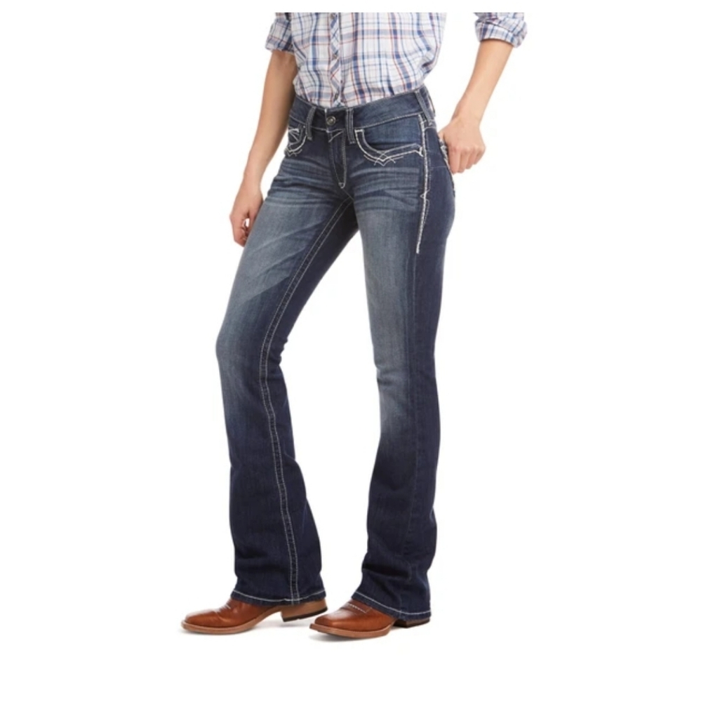 25R Ladies R.E.A.L Mid Rise Bootcut jean